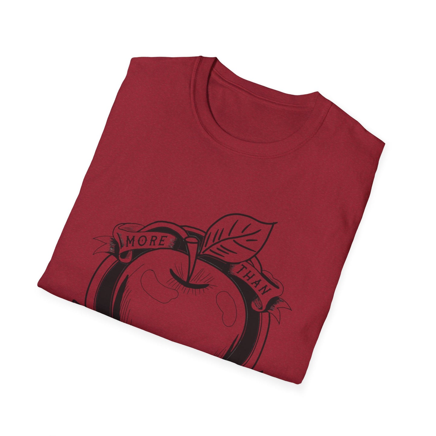 More Than Our Sins Unisex Softstyle T-Shirt - Relaxed Fit, Modern Design