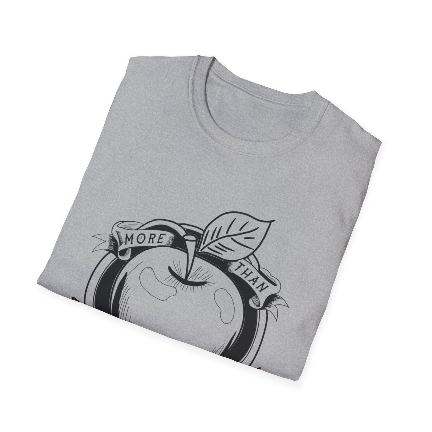 More Than Our Sins Unisex Softstyle T-Shirt - Relaxed Fit, Modern Design