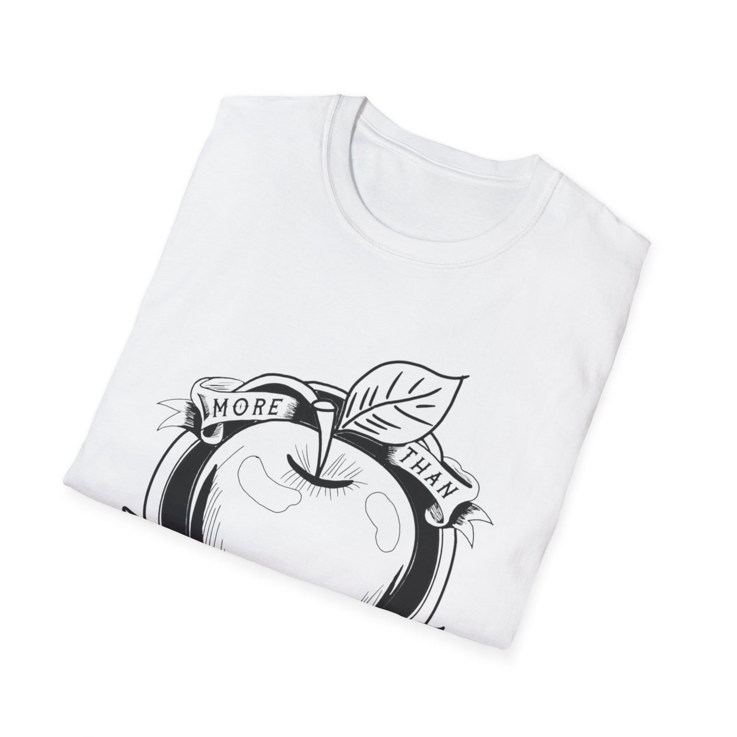 More Than Our Sins Unisex Softstyle T-Shirt - Relaxed Fit, Modern Design