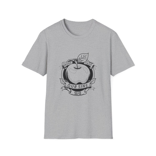 More Than Our Sins Unisex Softstyle T-Shirt - Relaxed Fit, Modern Design