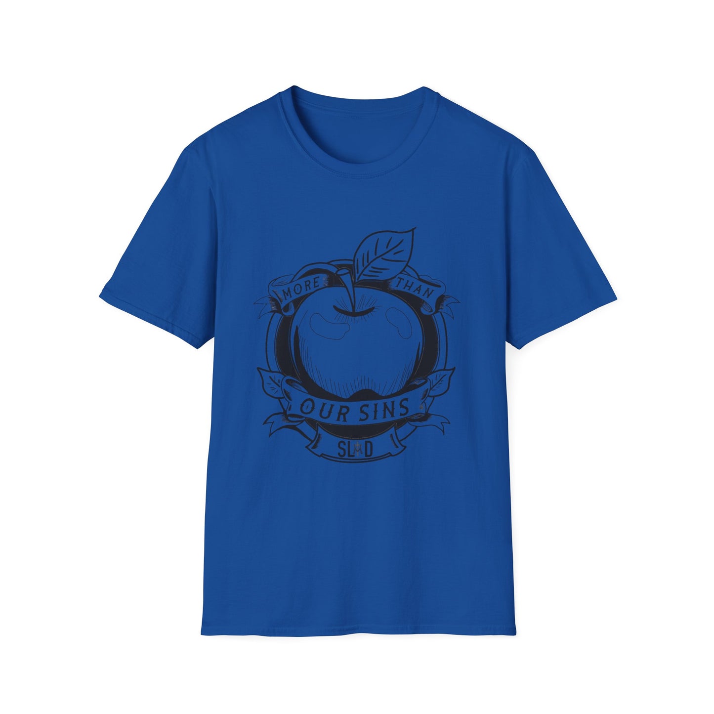 More Than Our Sins Unisex Softstyle T-Shirt - Relaxed Fit, Modern Design